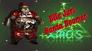 Xmas Santa Boomer as Bile Jar