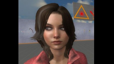 Zoey's Hair - Helena Harper (ReUpload and l4d2 community favorite hairstyle)