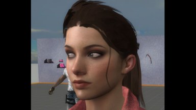 Zoey's hair - Military Pony tail 2v.(ReUpload)