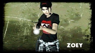 Zoey Style Heavy Metal (Metallica kill em all T-Shirt)
