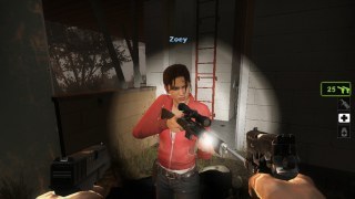 Zoey replaces Rochelle (L4D2)