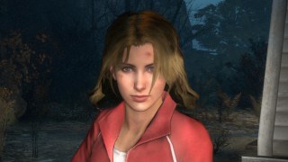 Zoey with her hair down - Blonde