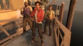 Zoey with open jacket and longer hair replaces Rochelle