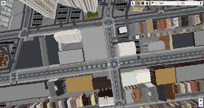 Brooklyn NYC as a Minecraft Bedrock World
