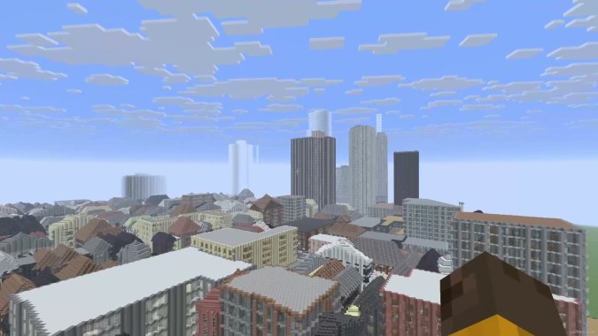 Manhattan Community Board 5, New York, United States as a Minecraft Java World