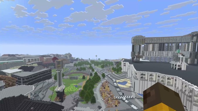Municipio Roma I, Roma, Italia as a Minecraft Java World
