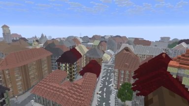 Prague Old Town Square, Prague, Czechia — Minecraft Java World