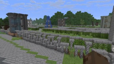 Schönbrunn Palace and Gardens, Vienna, Austria — Minecraft Java World