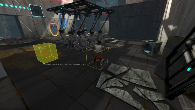 Portal 2 teleport