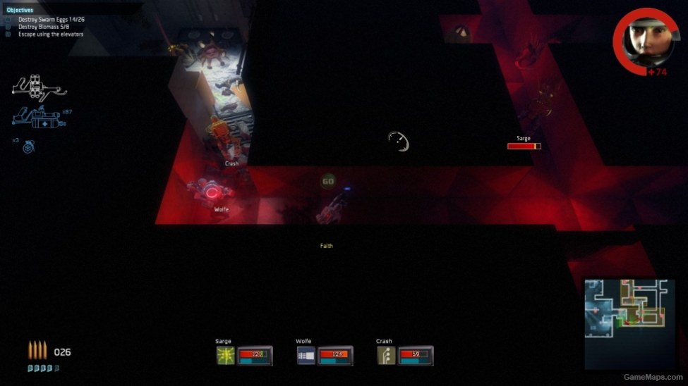 A Custom Hud Alien Swarm Reactive Drop Gamemaps