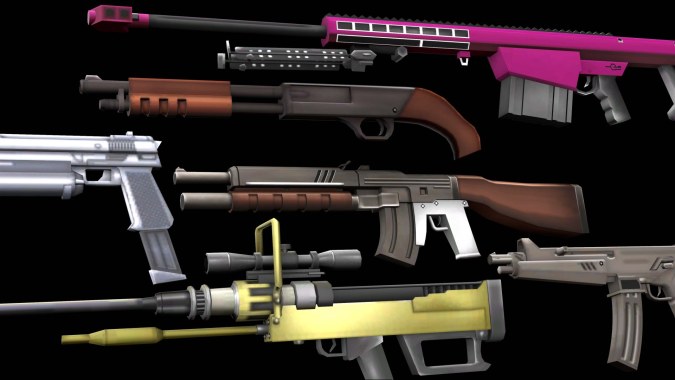 Metal Slug - Weapons