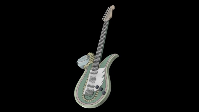 Miss Kobayashi's Dragon Maid - Lucoa's Guitar