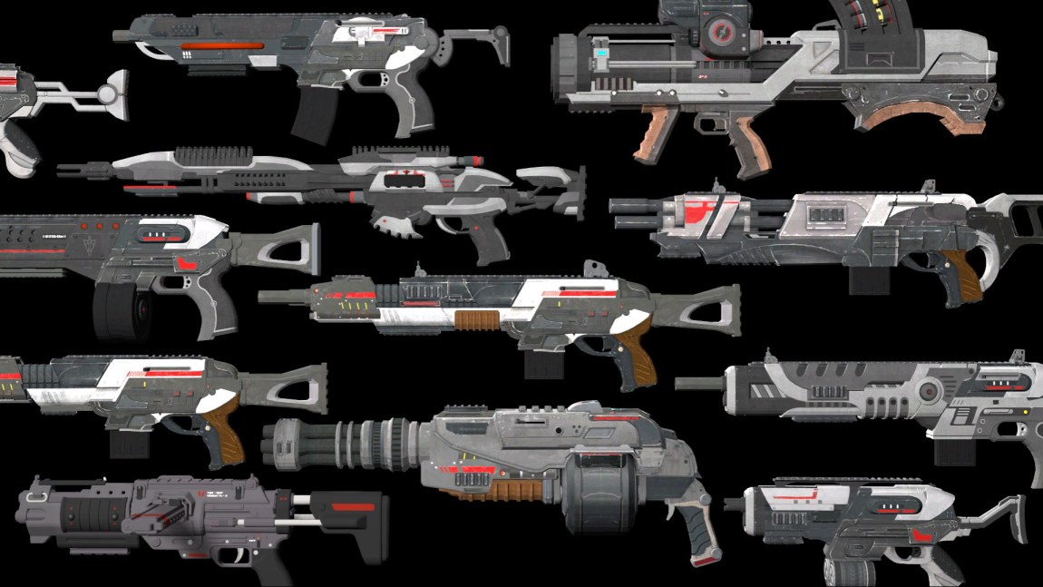 PlanetSide 2 - Terran Republic Weapons