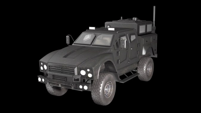 Sketchfab - Armored Police Vehicle