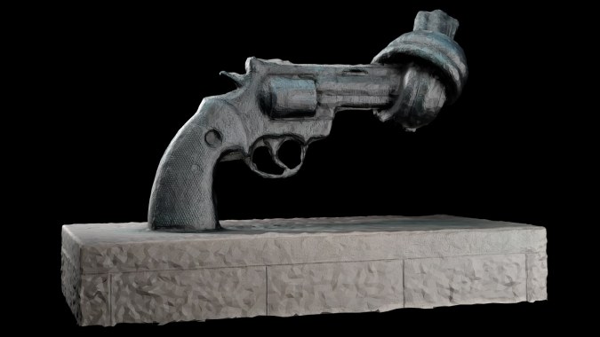 Sketchfab - Non-Violence/The Knotted Gun