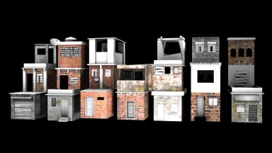 Sketchfab - Modular Slums