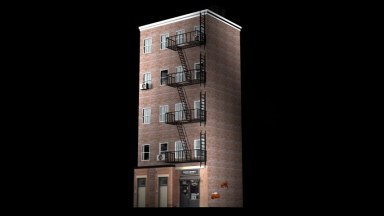 Sketchfab - New York Style Small Building Pack