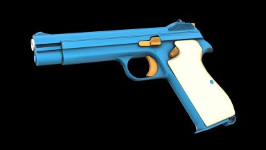 Sketchfab - SIG P210/Swiss P49, 700th Anniversary of Swiss/Helvetic Confederation Edition
