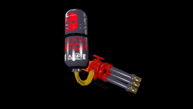 Splatoon - Switch Hydra Splatling Texture