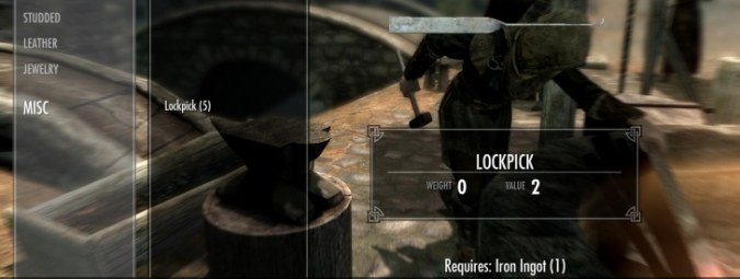 Craftable Lockpicks