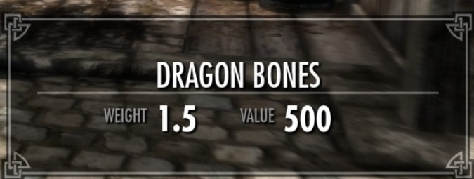Dragon Bone Weight Reduction