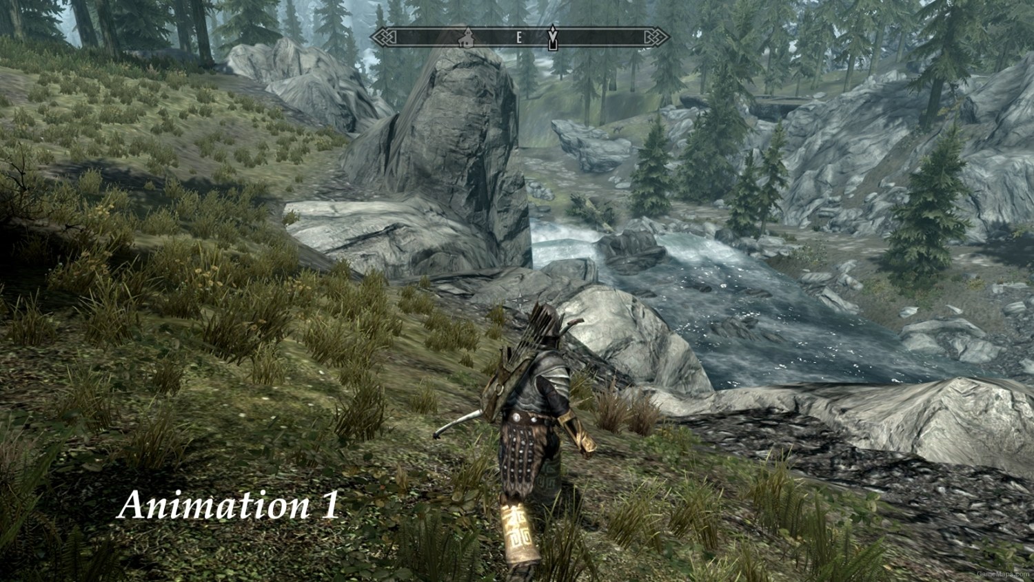 Run Forward With Bow Tweak Skyrim Gamemaps