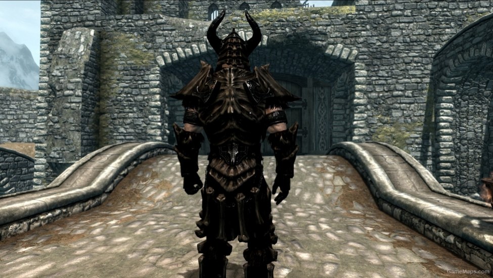 Dark Dragonbone Armor Skyrim Gamemaps