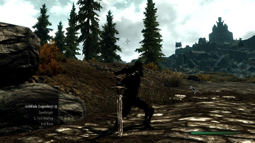 Two Handed Animations Redone Skyrim Gamemaps