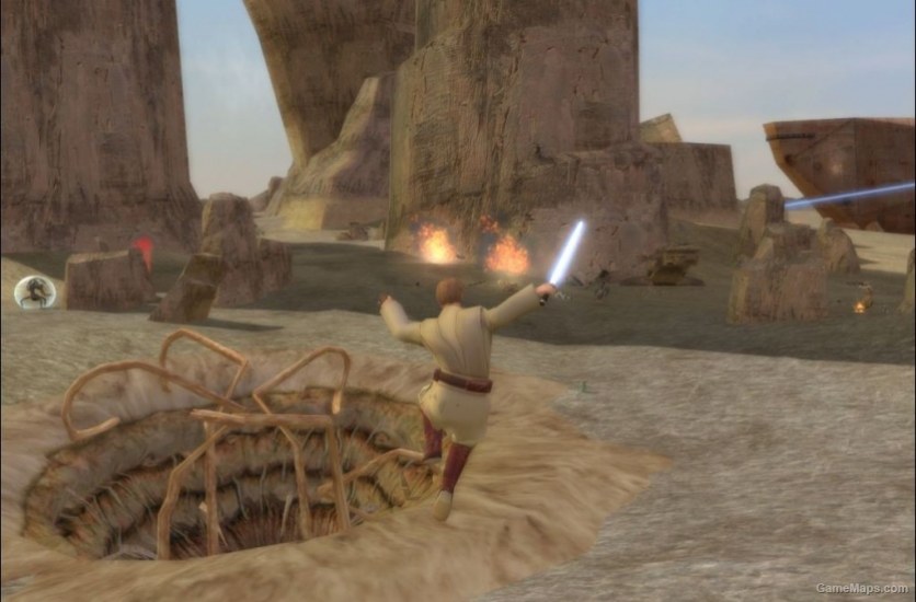 Tatooine Dune Sea Star Wars Battlefront 2 Gamemaps