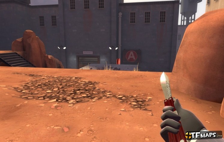 Ambassador Styled Butterfly Knife Team Fortress 2 Gamemaps