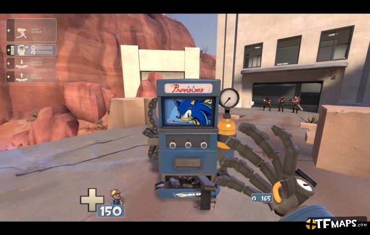 Sonic Adventure 2 Sonic Shadow Dispenser Scre Team Fortress 2