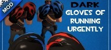 Black Gloves of Running Urgently