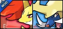 Delphox and Samurott Dispenser Screens