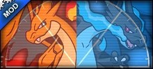 Mega Charizard X and Y Dispenser Screens