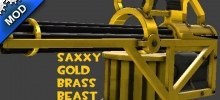 Saxxy Gold Brass Beast