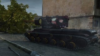 World of Tanks - KV-2 Tokisaki Kurumi Skin