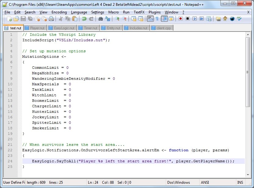 left 4 dead 2 scripts left 4 dead 2 scripts